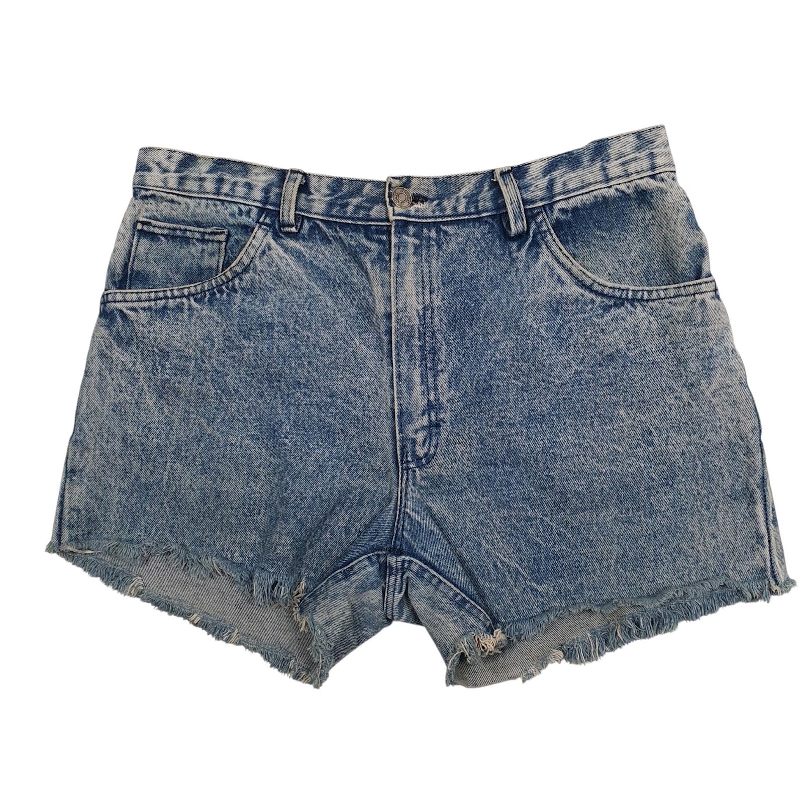 Womens Blue Valentino  Denim Shorts