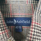 Mens Brown John Ashfield Flannel  Shirt