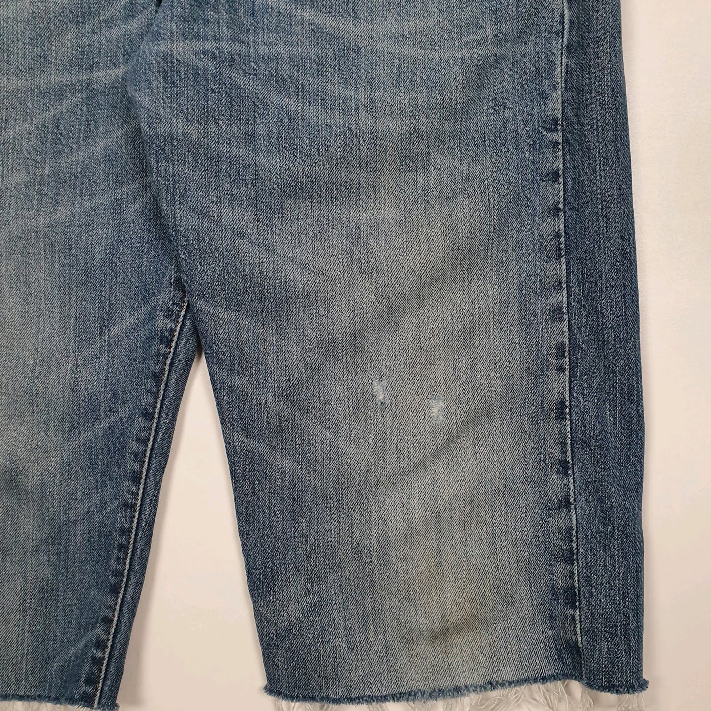 Mens Blue Levis 501  Shorts