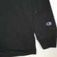 Mens Black Champion Lightweight Crewneck Jumper