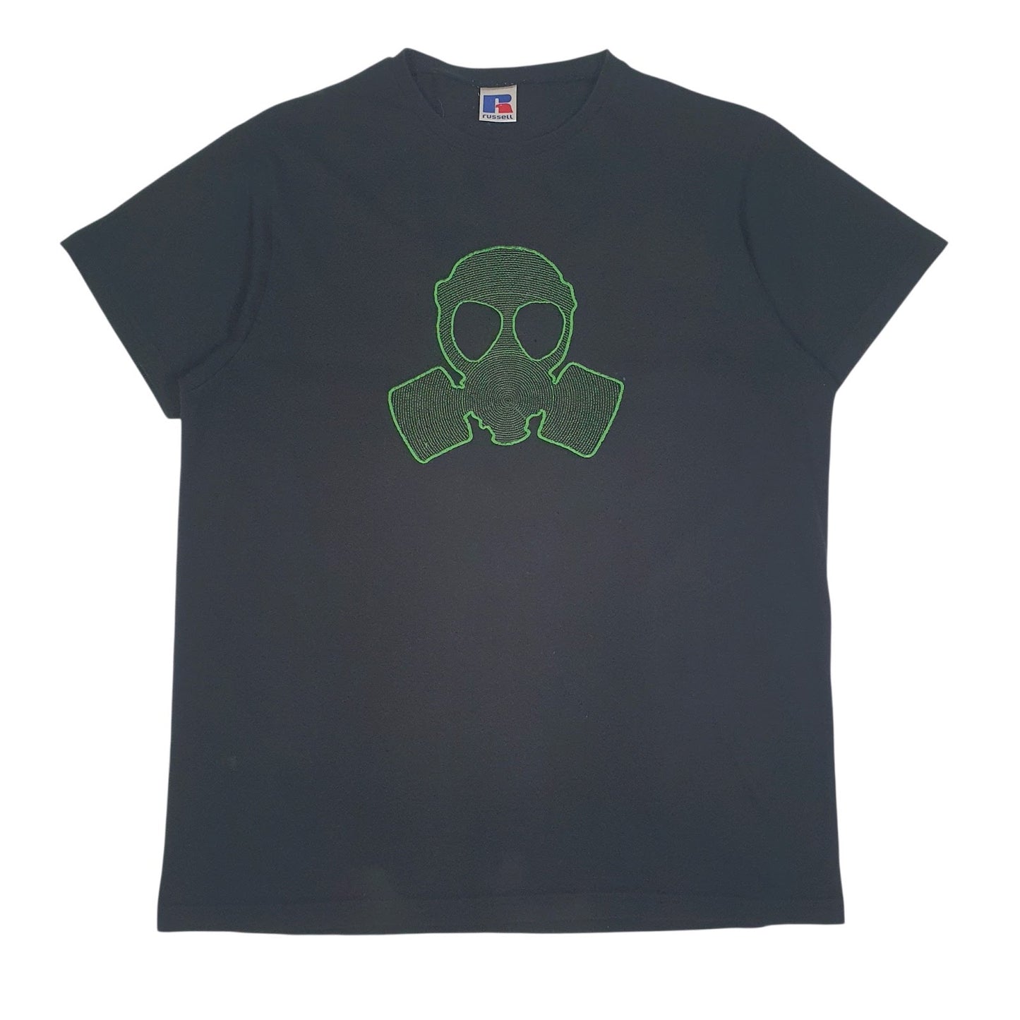 Mens Black Russell Athletic  Short Sleeve T Shirt