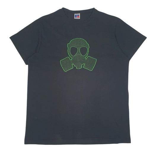 Mens Black Russell Athletic  Short Sleeve T Shirt