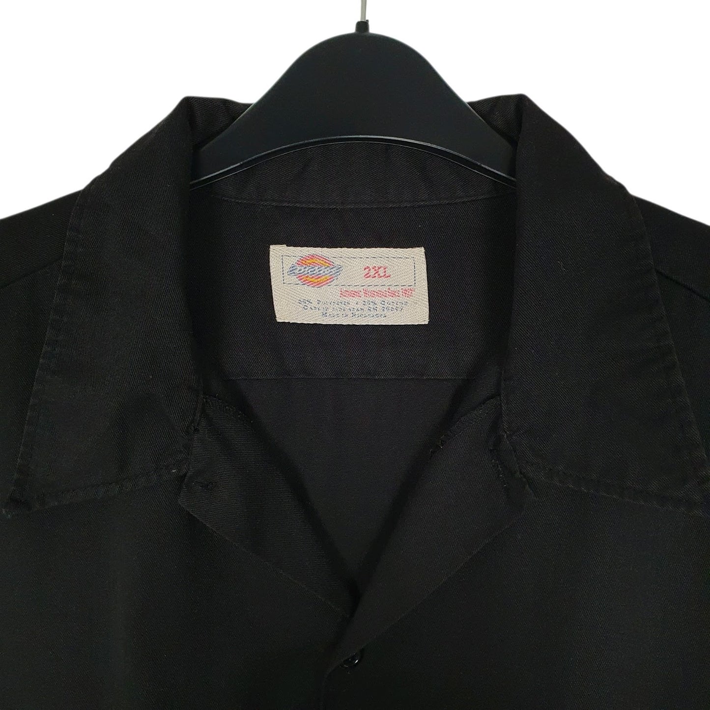Mens Black Dickies Workwear  Shirt