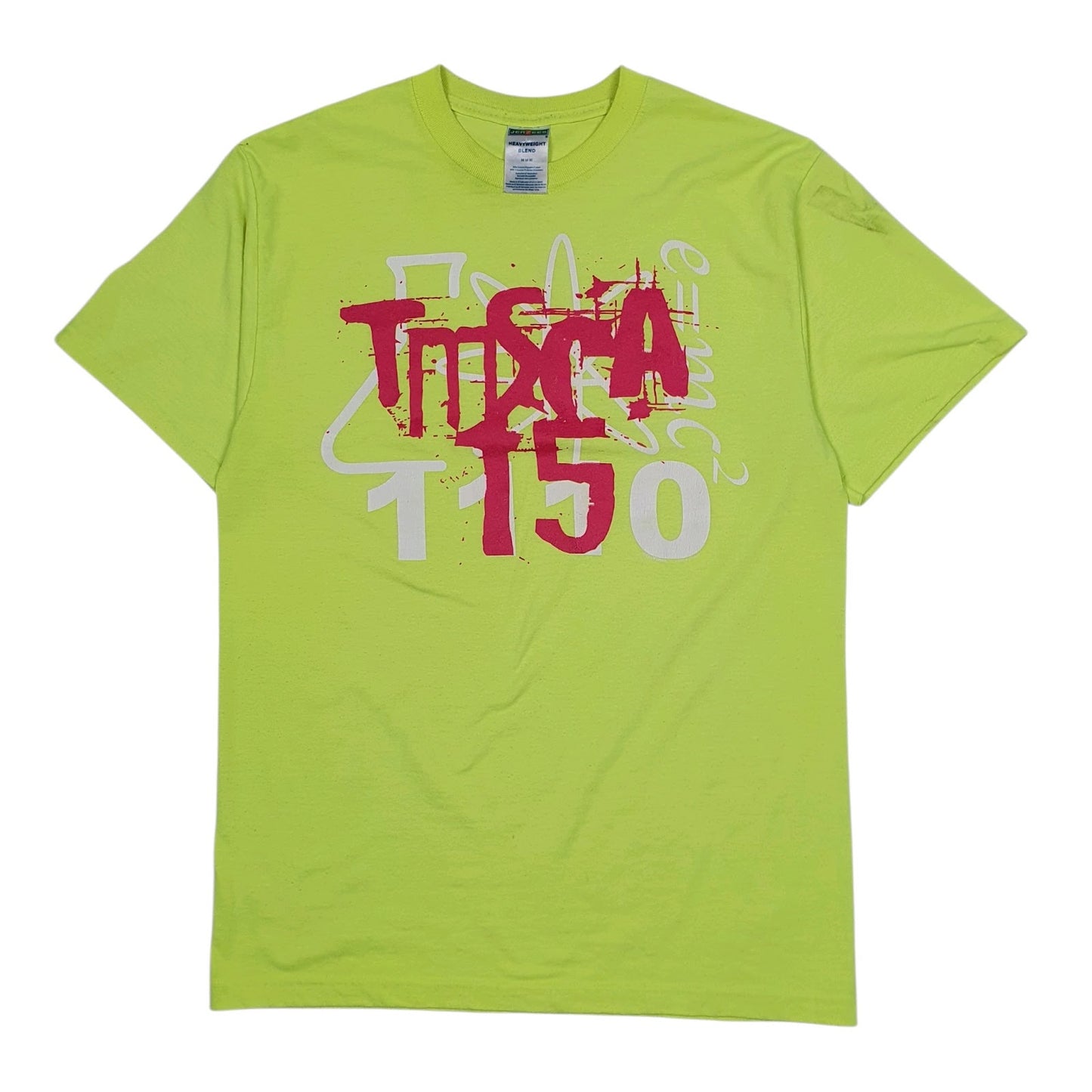 Mens Green Jerzees Texas Math Science Short Sleeve T Shirt
