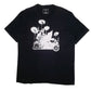 Mens Black Converse Music Band Short Sleeve T Shirt