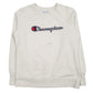 Mens Cream Champion  Crewneck Jumper