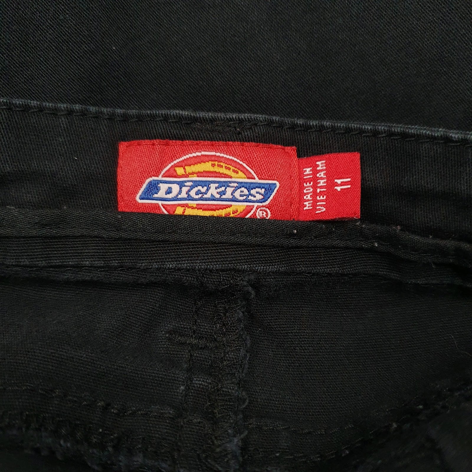 Womens Black Dickies   Jeans