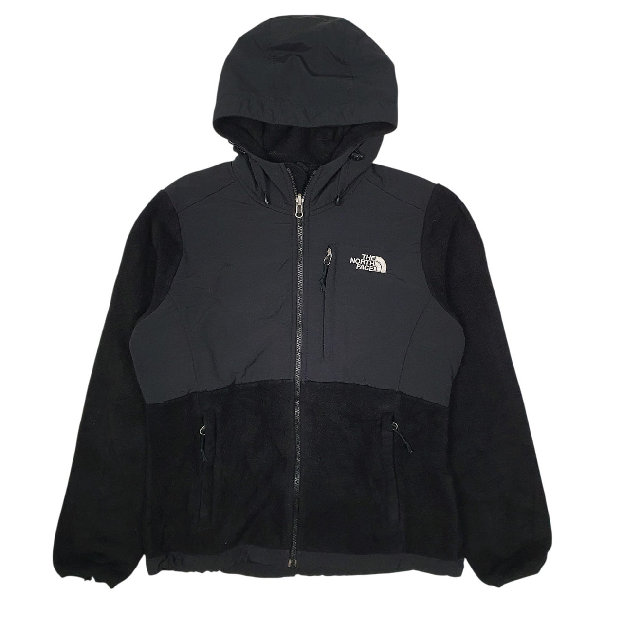 Womens Black The North Face Denali Hoodie Full Zip Jumper