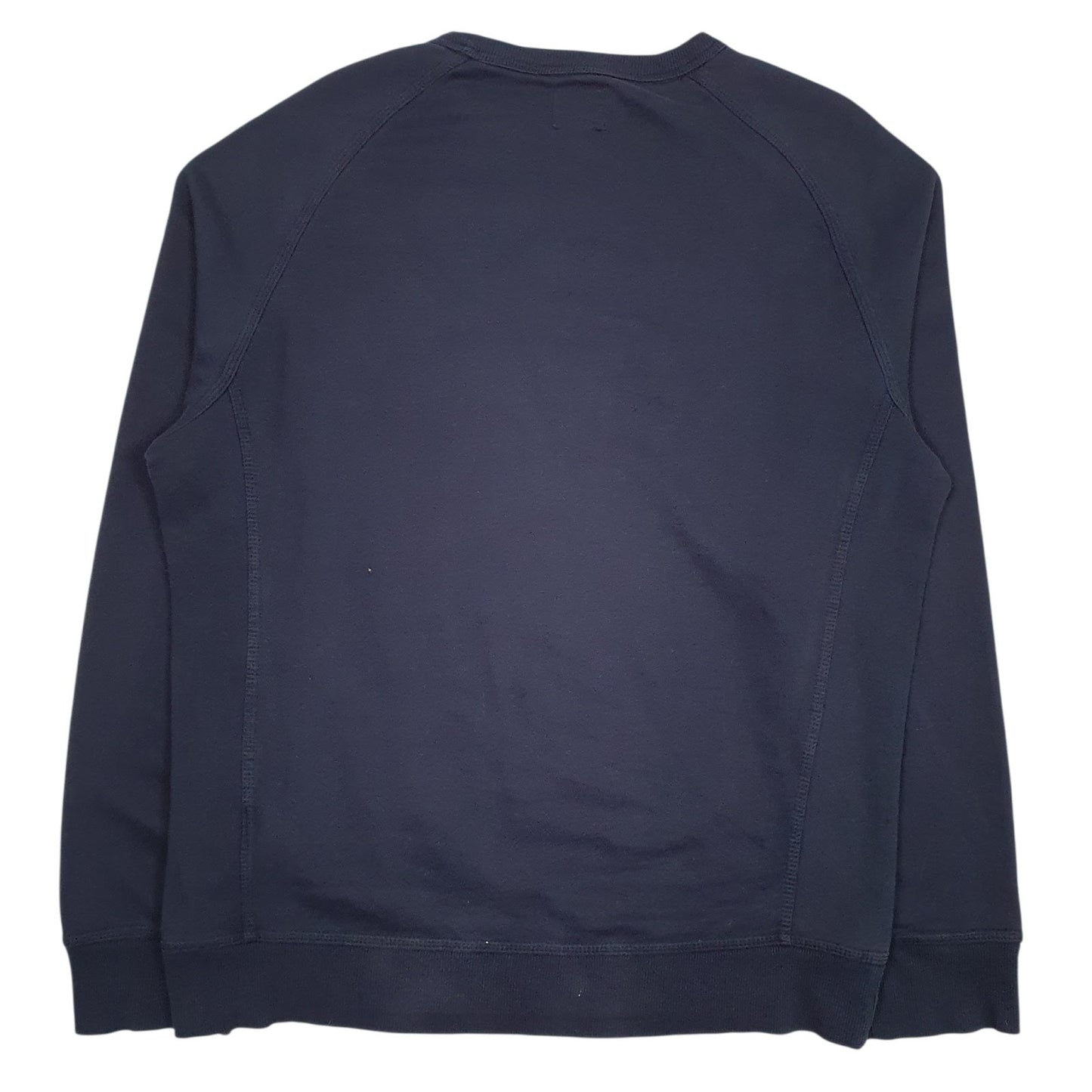 Mens Navy Champion Spellout Crewneck Jumper