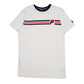 Mens White Fila  Short Sleeve T Shirt