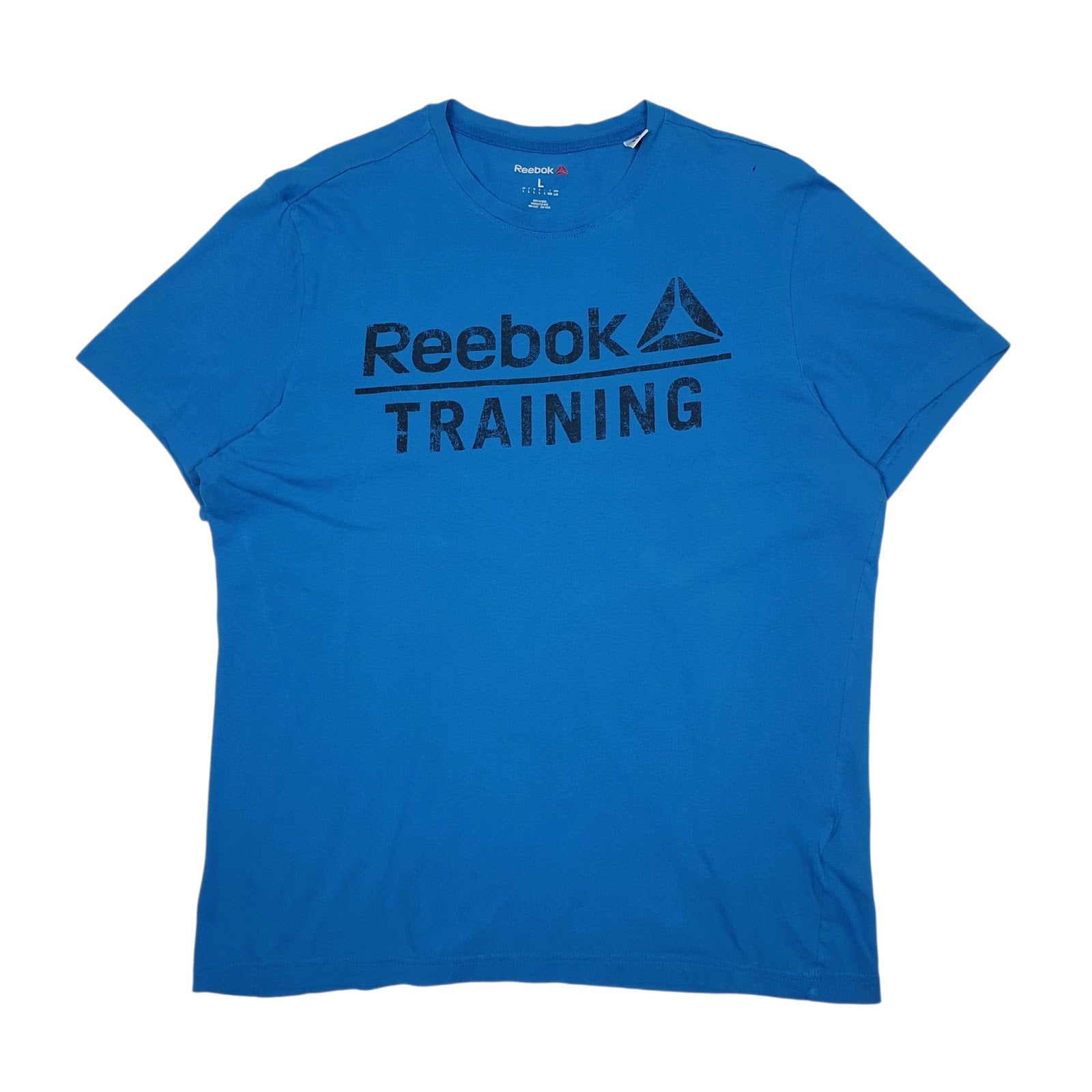 Mens Blue Reebok  Short Sleeve T Shirt