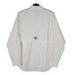 Mens White Columbia Sportswear Company PFG Fishing Omni Shade  Shirt