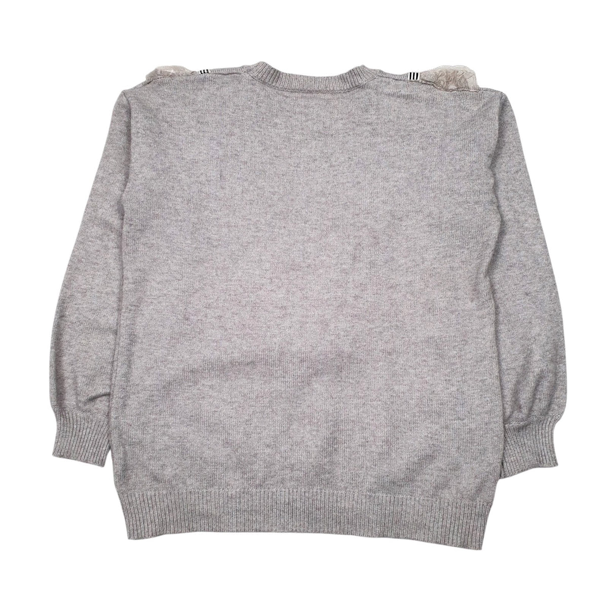 Womens Grey Unbranded Knit Crewneck Jumper