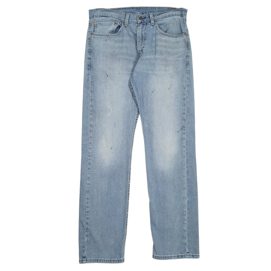 Mens Blue Levis  505 JeansW34 L32