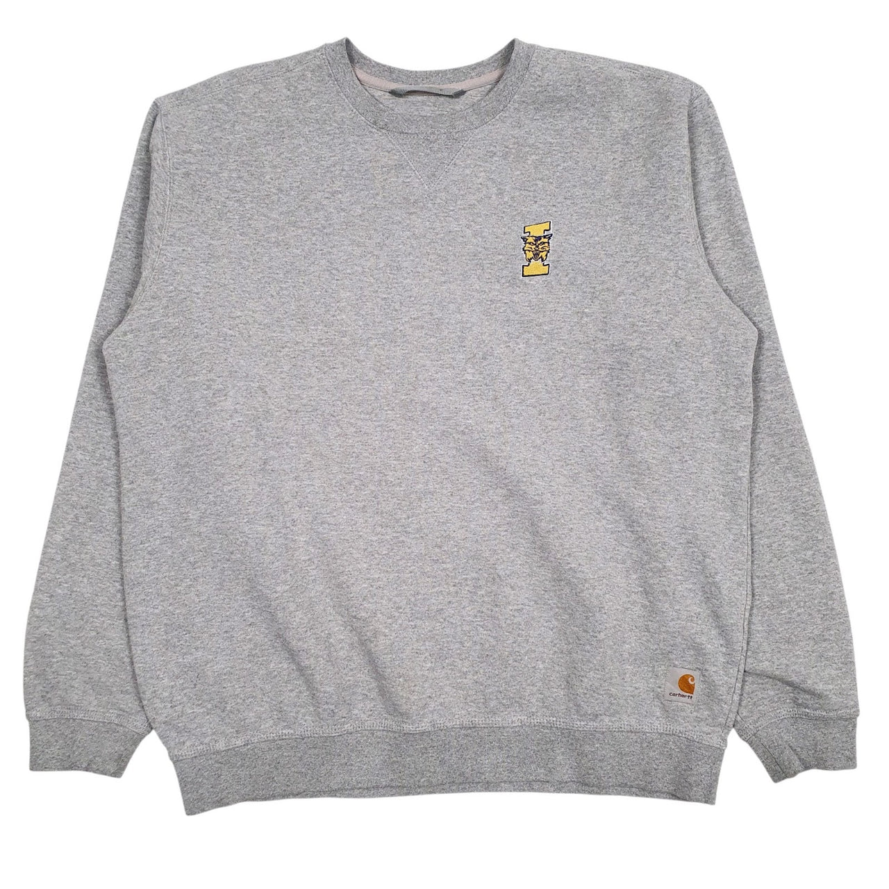 Mens Grey Carhartt  Crewneck Jumper