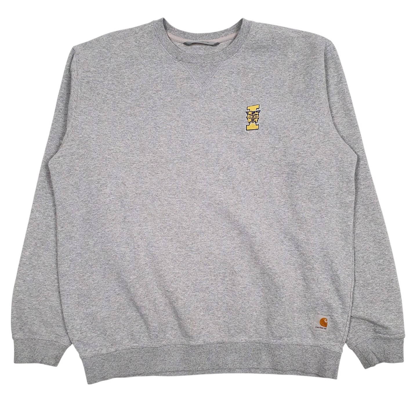 Mens Grey Carhartt  Crewneck Jumper
