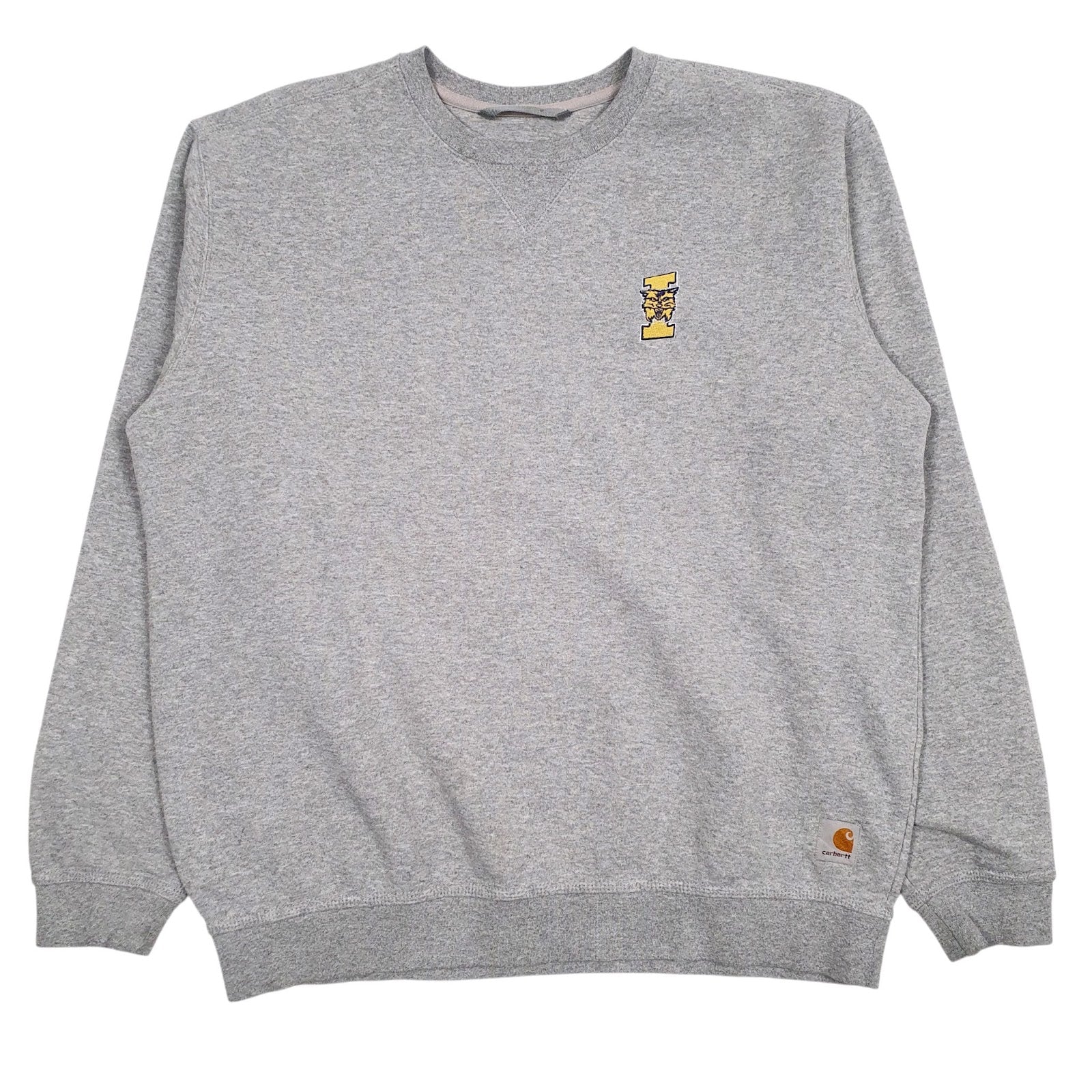Mens Grey Carhartt  Crewneck Jumper