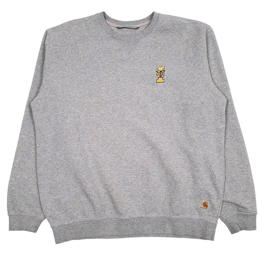 Mens Grey Carhartt  Crewneck Jumper