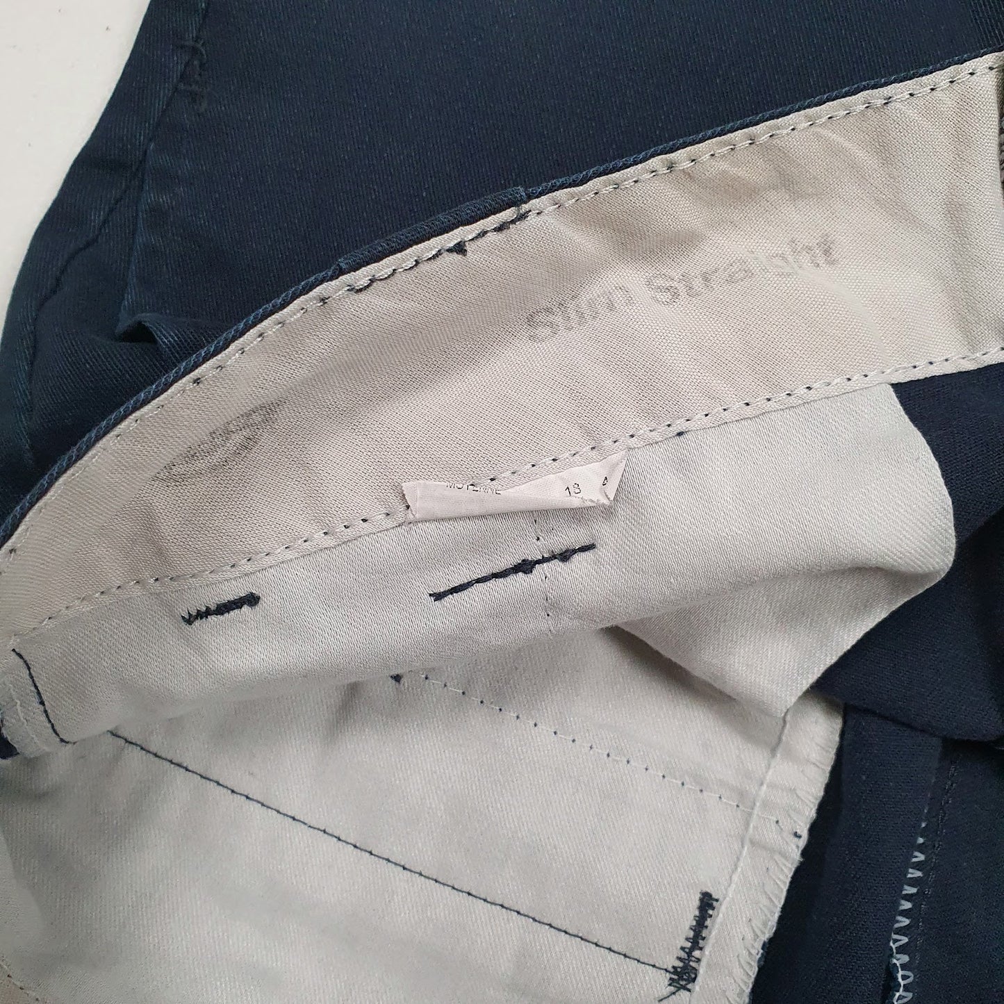 Mens Navy Dickies   Trousers