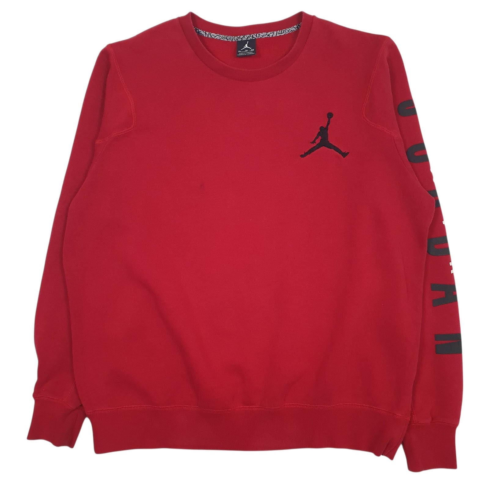 Mens Red Nike Air Jordan  Crewneck Jumper