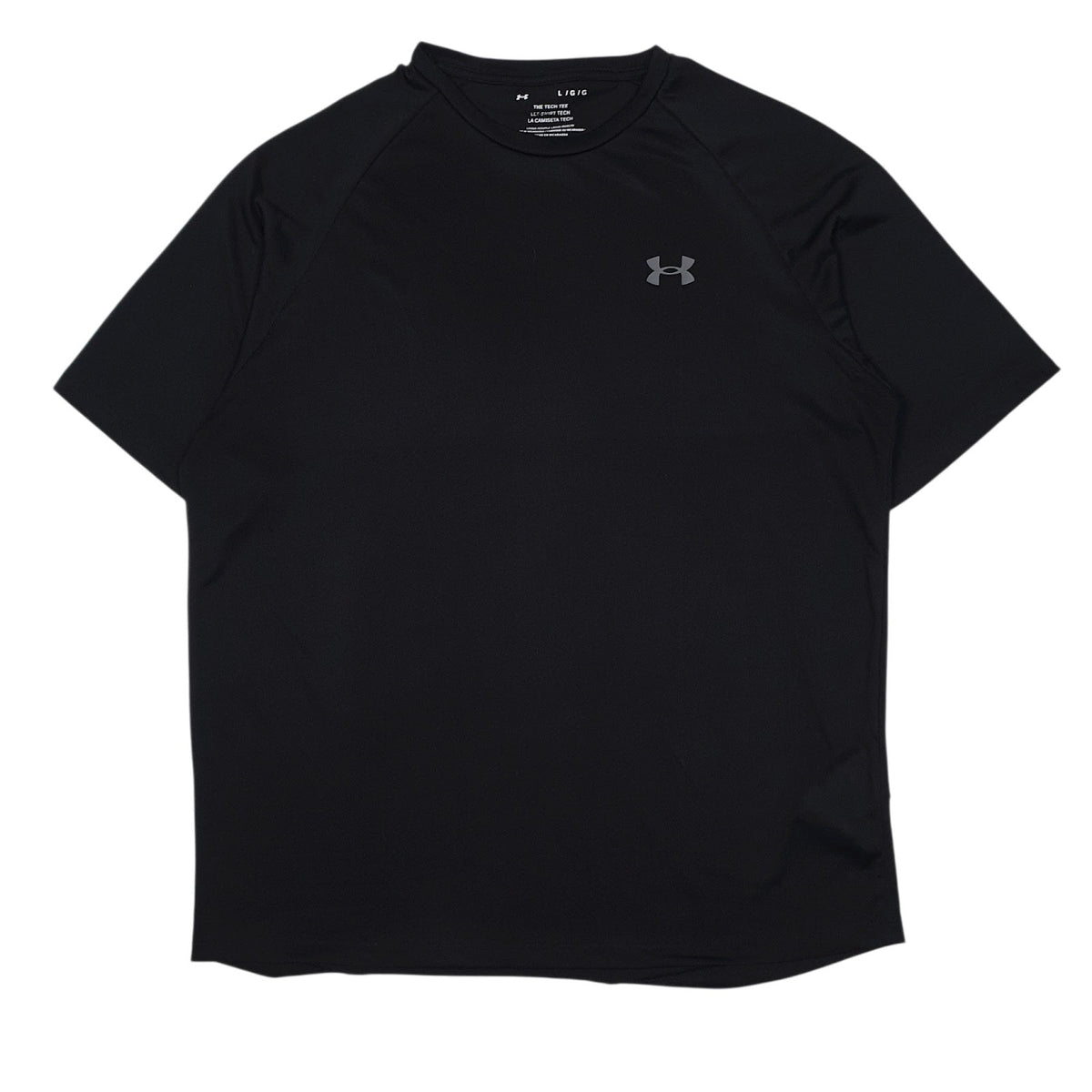Mens Black Under Armour Active Wear Short Sleeve T Shirt