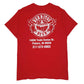 Mens Red Gildan Fishers Tigers Football  T Shirt