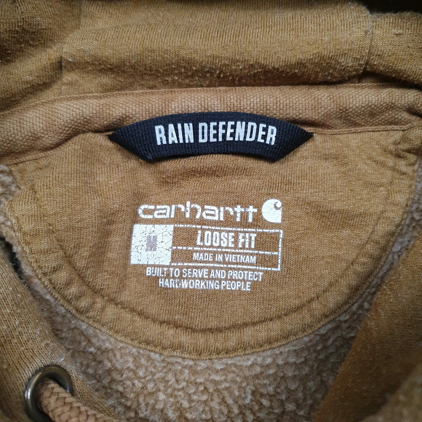 Mens Brown Carhartt  Hoodie Jumper