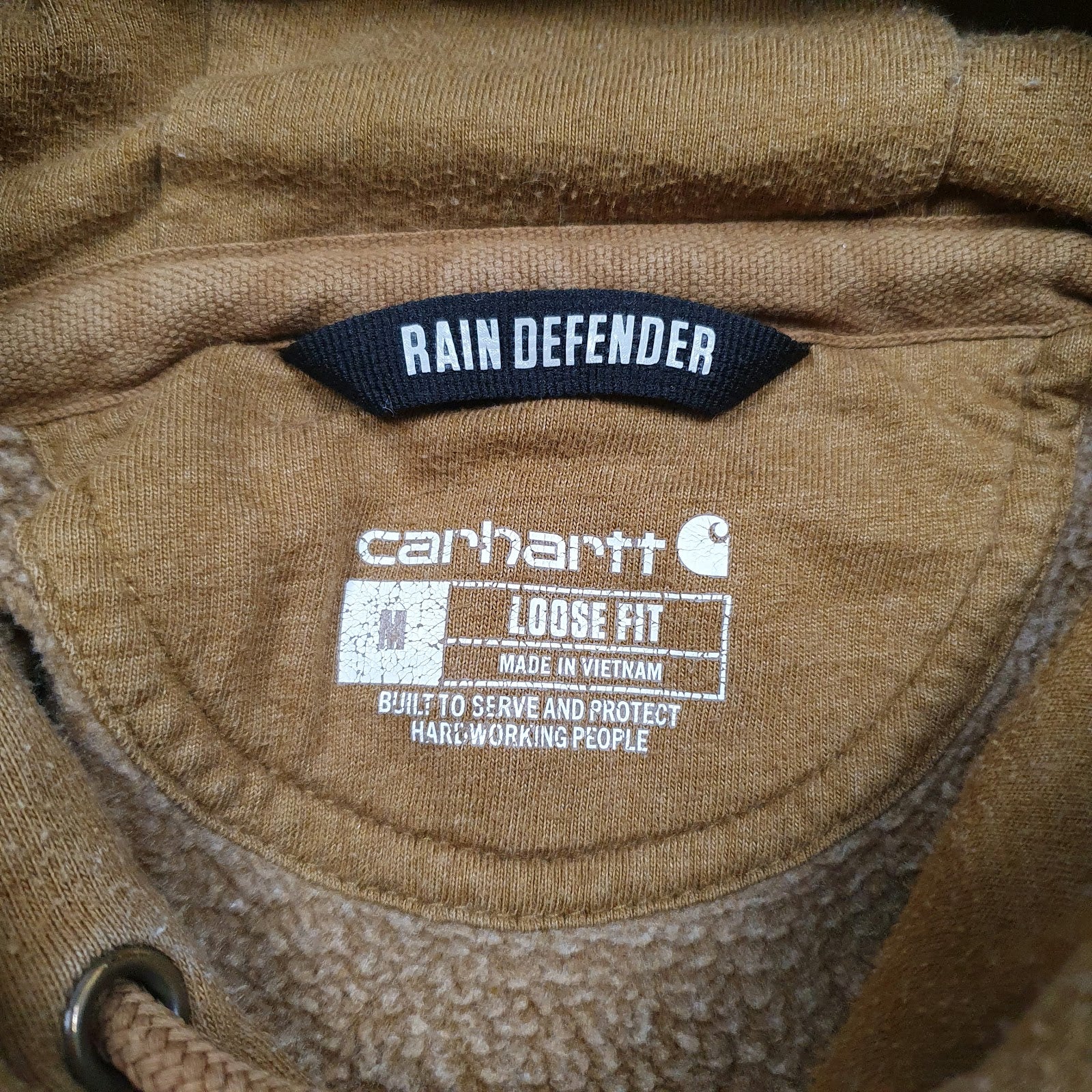 Mens Brown Carhartt  Hoodie Jumper