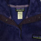 Womens Purple Patagonia Snap T Fluffy Quarter Zip Jumper