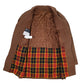 Mens Brown Valentino Cashmere Longline  Coat