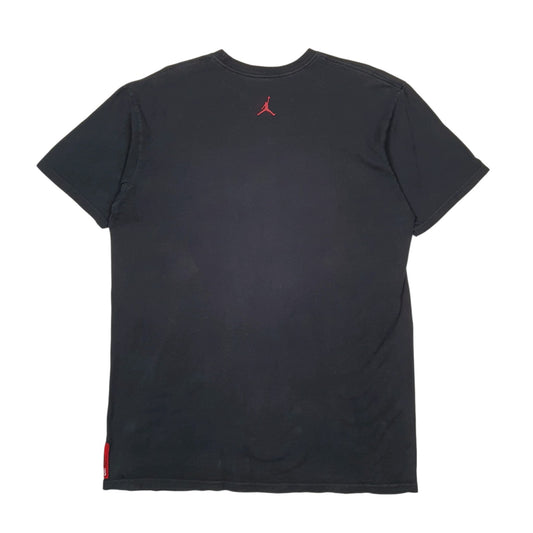 Mens Black Nike Air Jordan Basketball  T Shirt