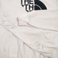 Mens Cream The North Face Spellout Hoodie Jumper