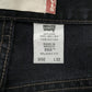 Mens Black Levis   Jeans