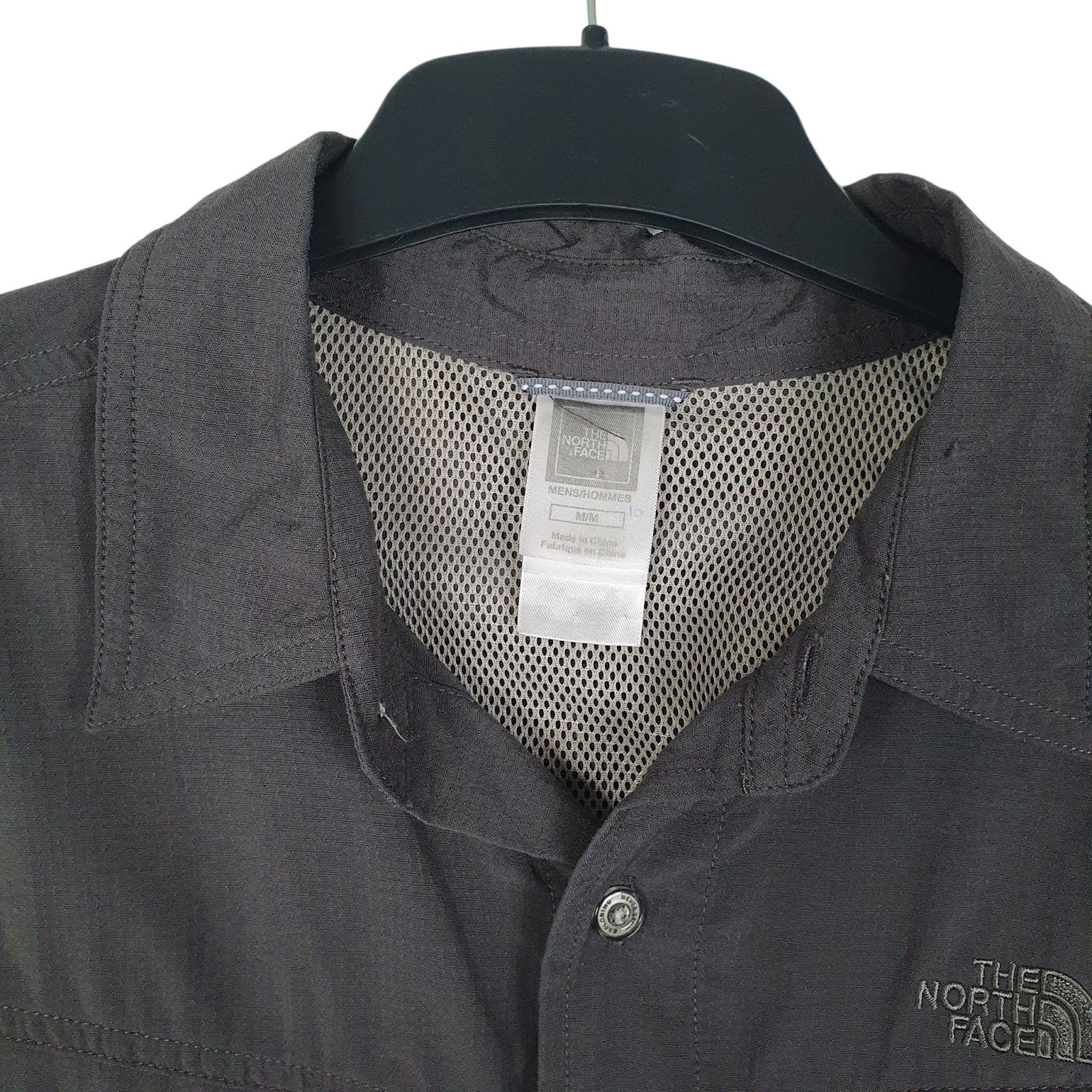 Mens Grey The North Face Walking Hiking  Shirt