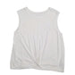 Womens White M&S  Sleeveless T Shirt