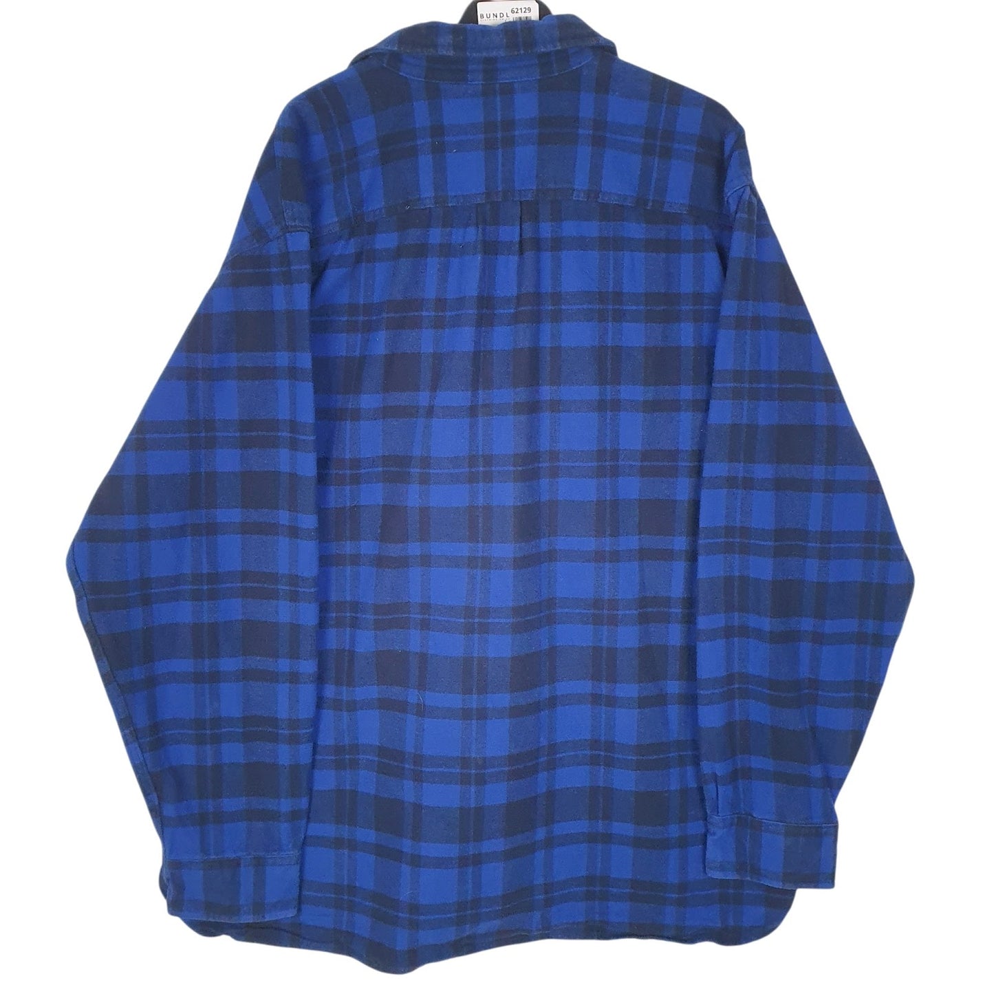 Mens Blue L.L.Bean Chamois  Shirt