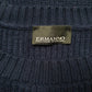Womens Navy Ermanno  Crewneck Jumper