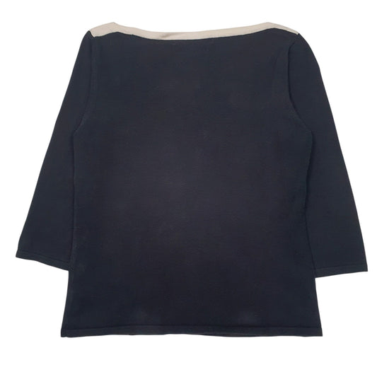 Womens Black Tommy Hilfiger  Crewneck Jumper