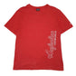 Mens Red Australian  Short Sleeve T Shirt