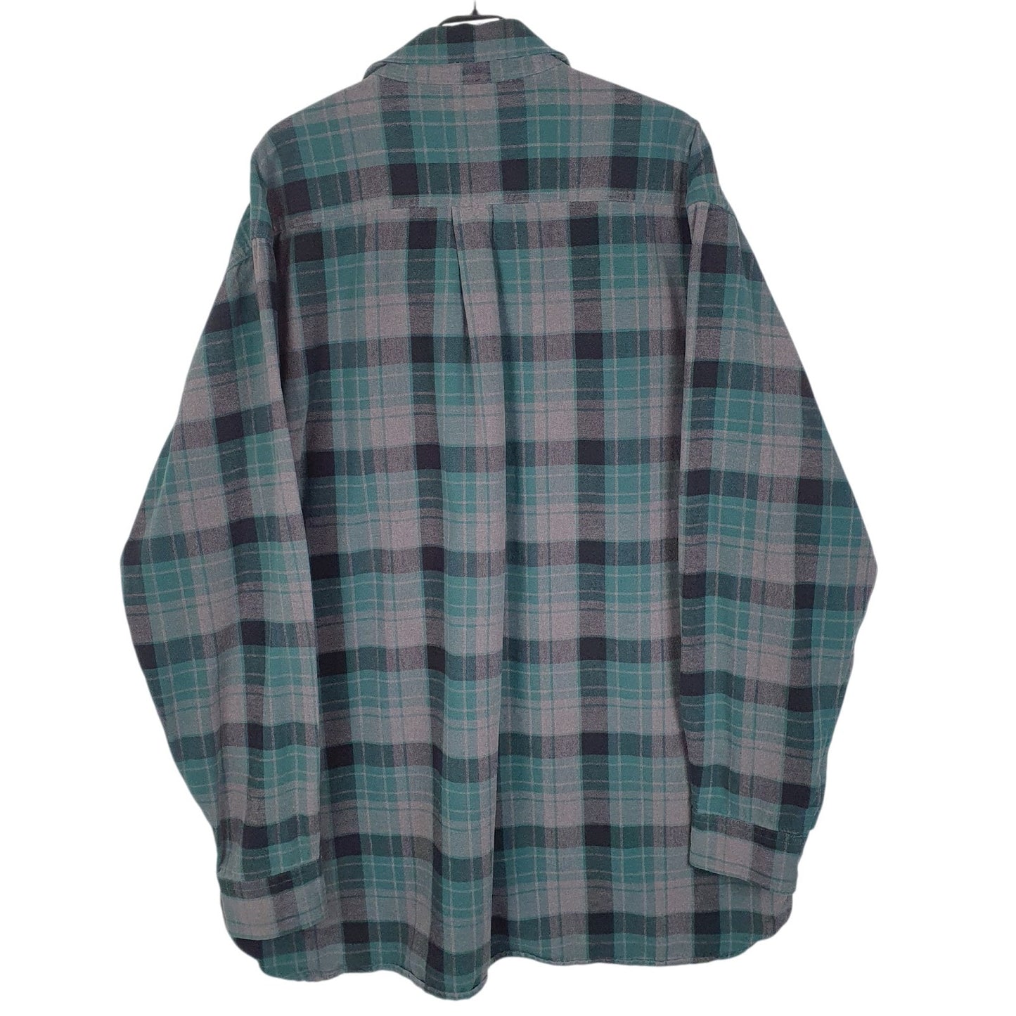 Mens Grey L.L.Bean Chamois  Shirt