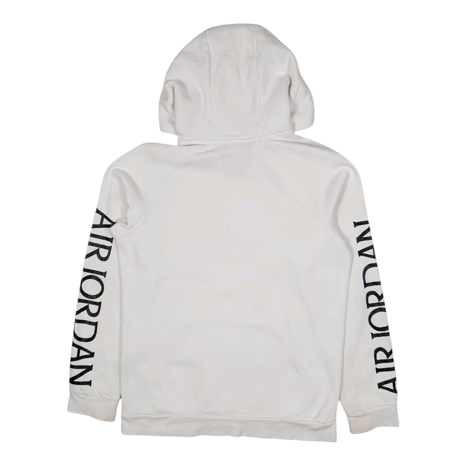 Mens White Nike Air Jordan Basketball Hoodie Jumper