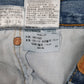 Mens Blue Levis Distressed  Jeans