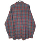 Mens Grey L.L.Bean Flannel  Shirt
