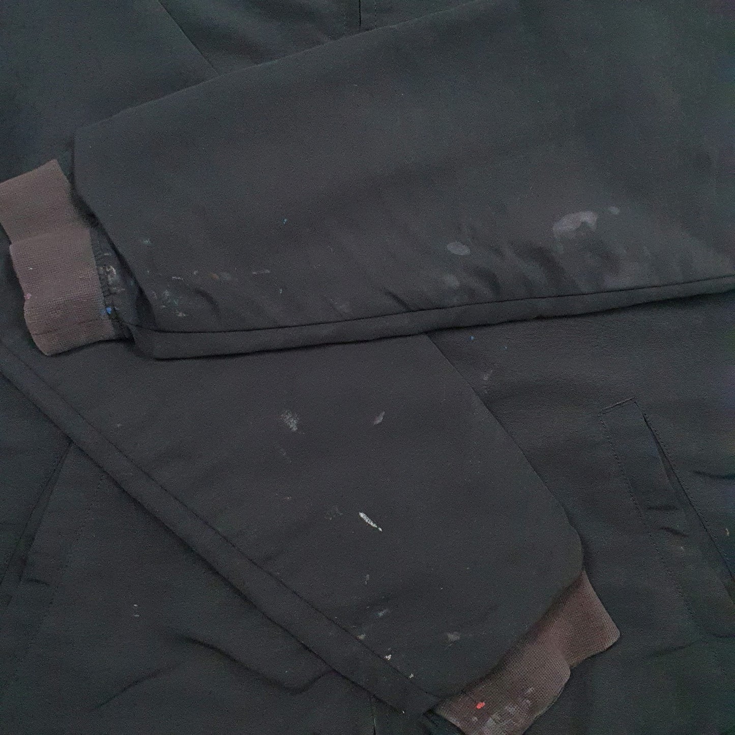 Mens Black Levis   Coat