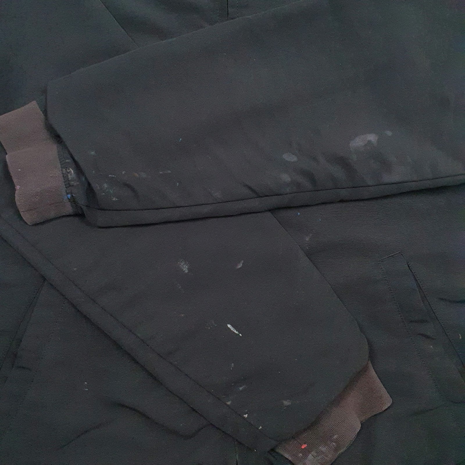 Mens Black Levis   Coat