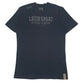 Mens Black Lotto  Short Sleeve T Shirt