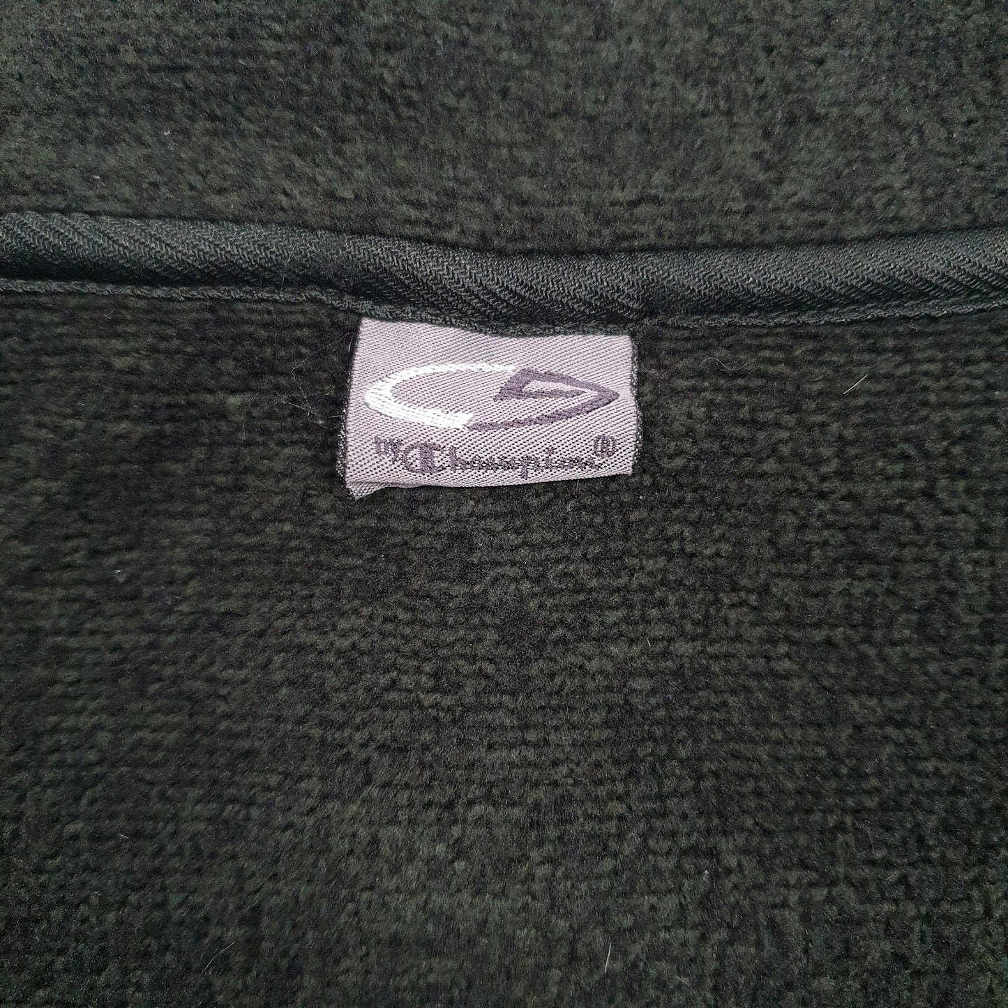 Mens Green Champion  Full Zip Jumper