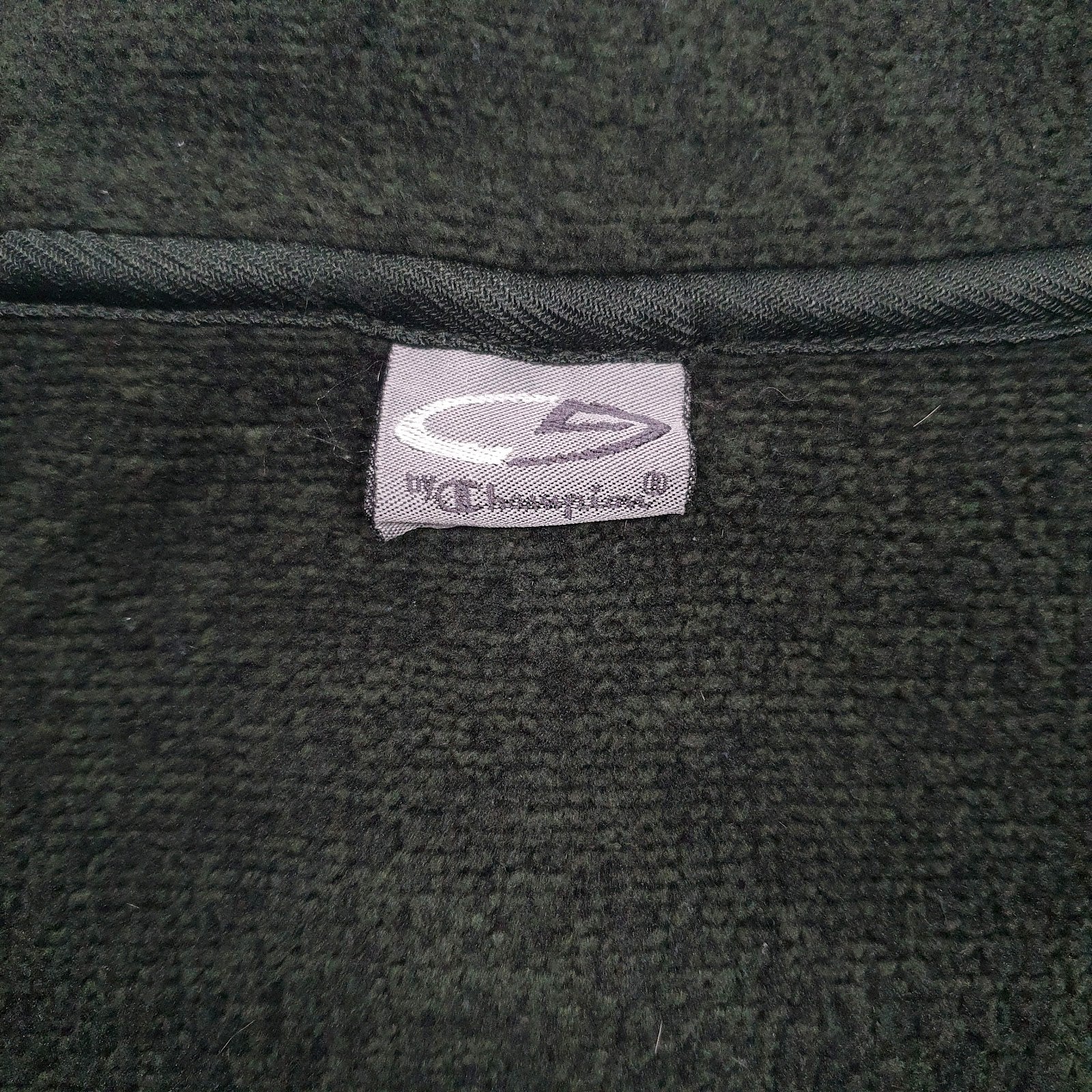 Mens Green Champion  Full Zip Jumper