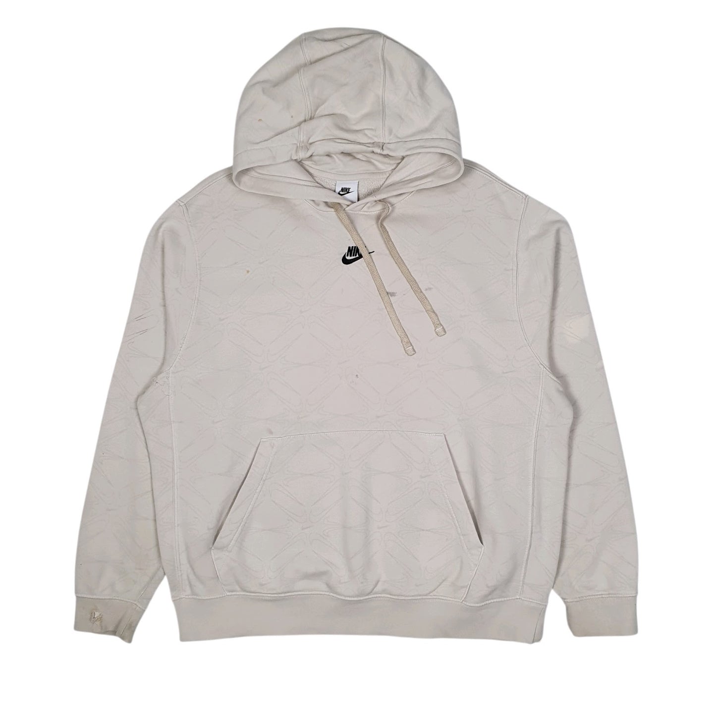 Mens Beige Nike  Hoodie Jumper