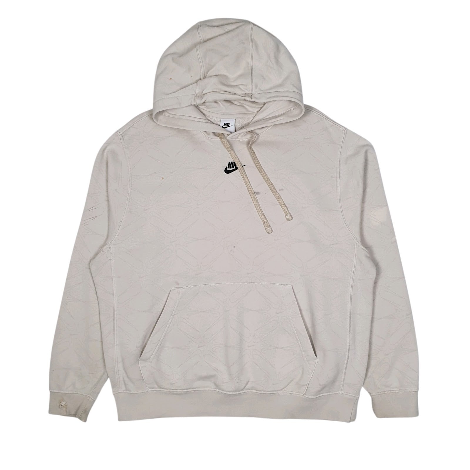 Mens Beige Nike  Hoodie Jumper